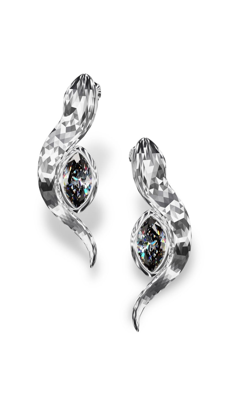 Petite Snake Studs