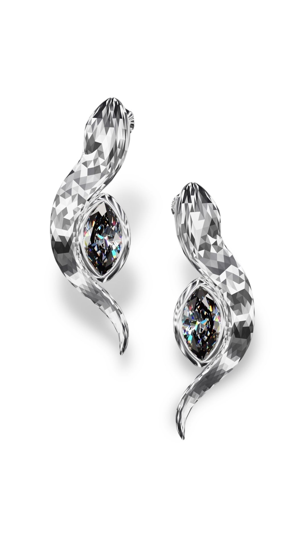 Petite Snake Studs