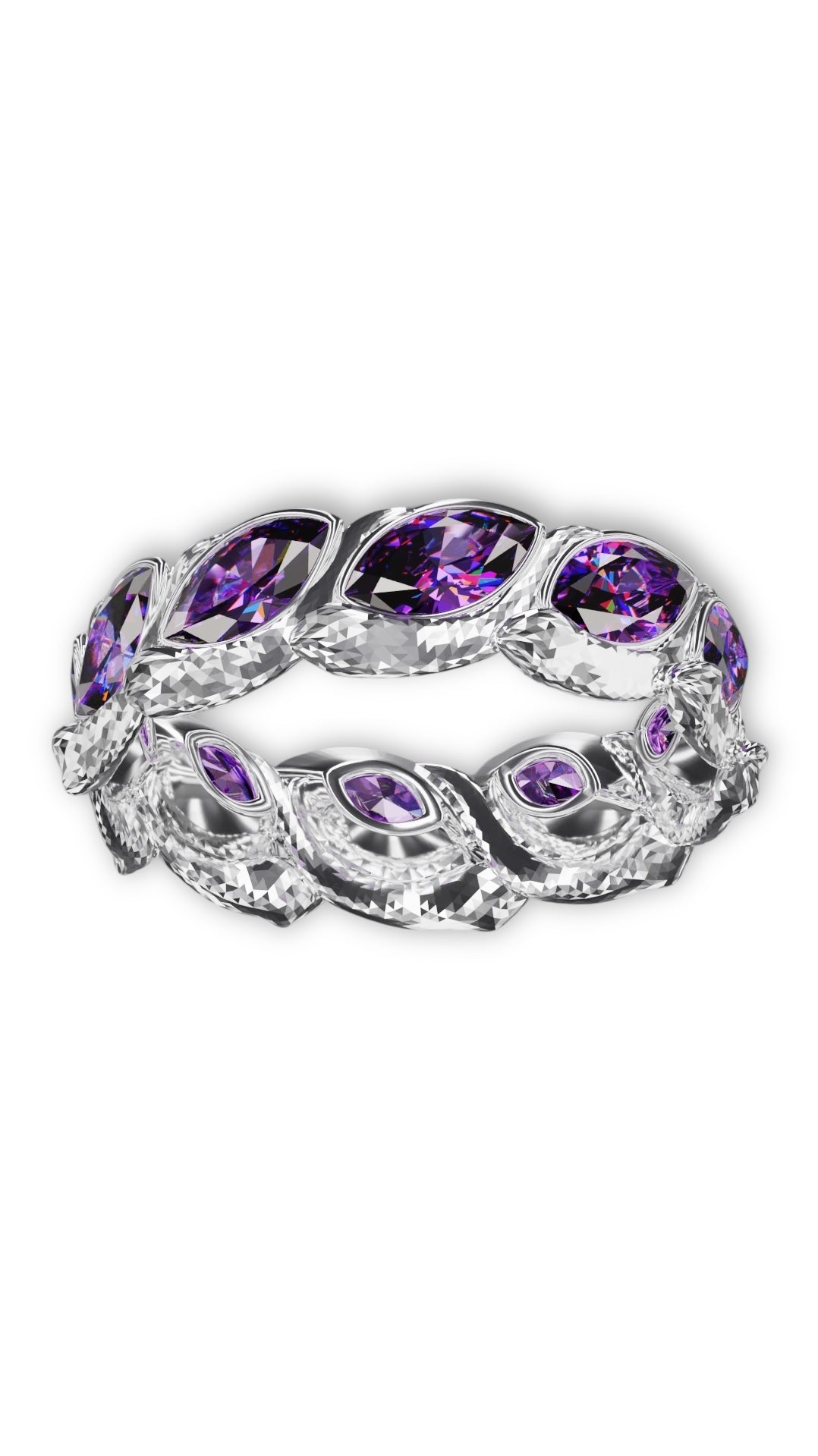 Statement Snake Eternity Band