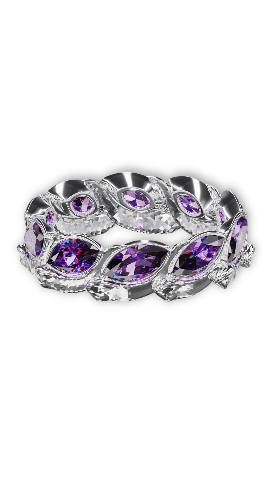 Statement Snake Eternity Band
