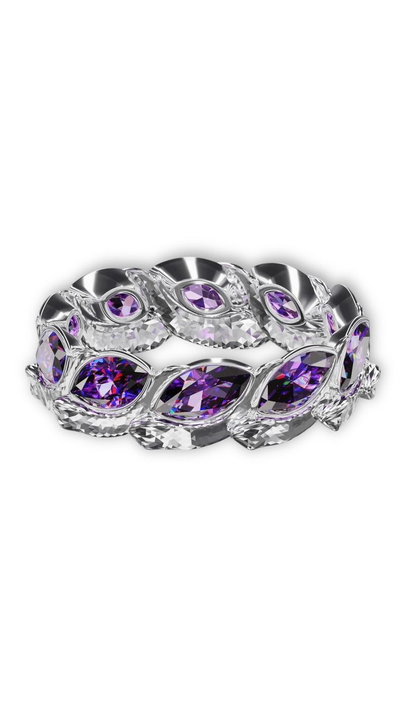 Statement Snake Eternity Band