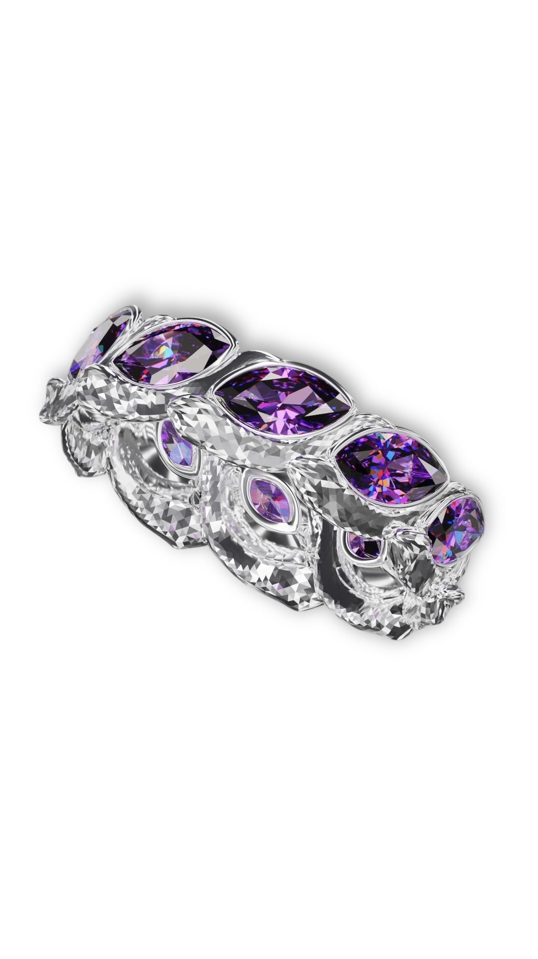 Statement Snake Eternity Band