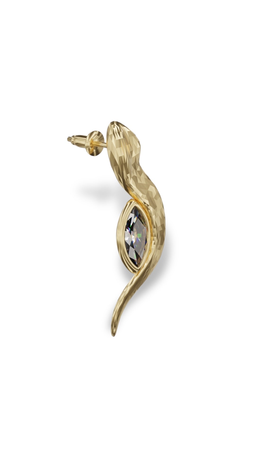 Petite Snake Studs